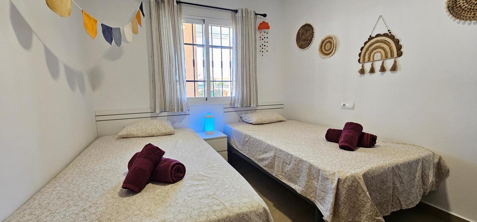 Homes Of Spain, Apartamentos Paraiso Vera Playa, Fatu Hiva, Bajo A Con Piscina Privada En Jardin Privado, Primera Linea De Playa, Wifi Eksteriør billede