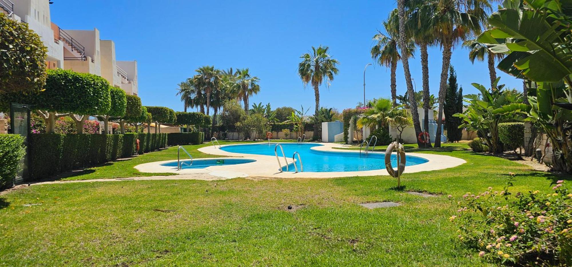 Homes Of Spain, Apartamentos Paraiso Vera Playa, Fatu Hiva, Bajo A Con Piscina Privada En Jardin Privado, Primera Linea De Playa, Wifi Eksteriør billede