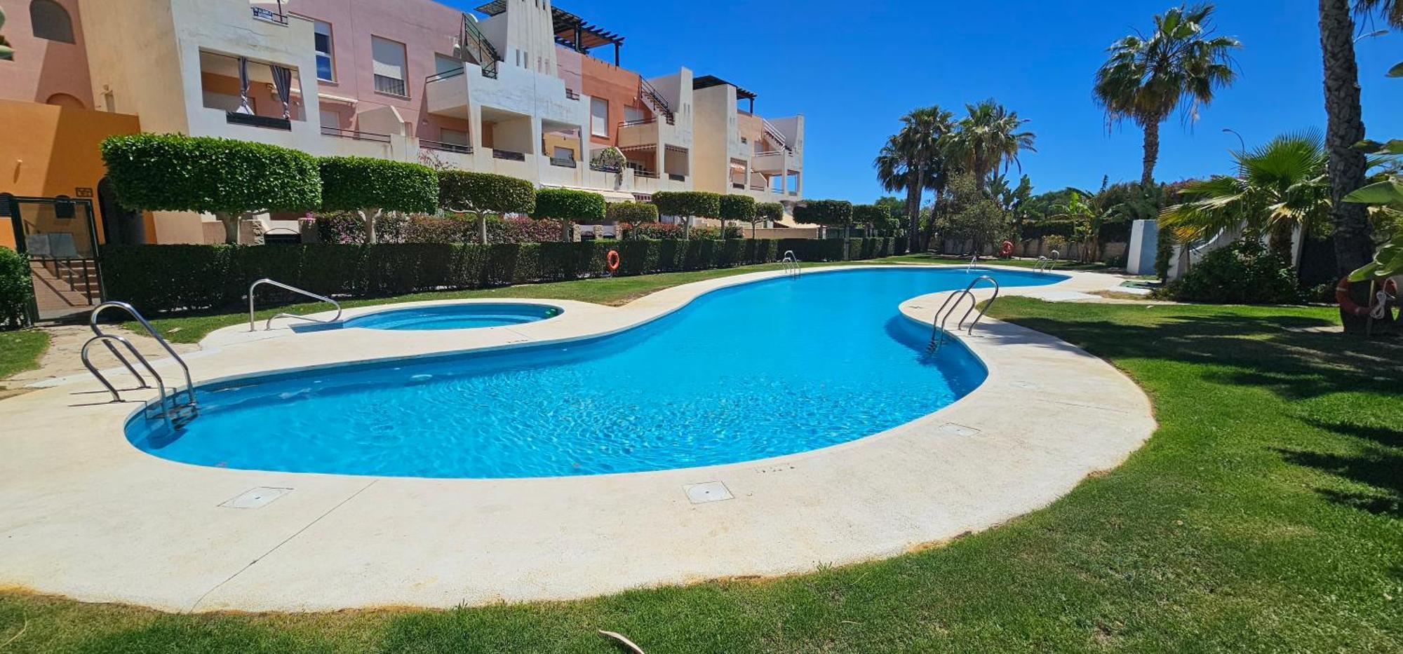 Homes Of Spain, Apartamentos Paraiso Vera Playa, Fatu Hiva, Bajo A Con Piscina Privada En Jardin Privado, Primera Linea De Playa, Wifi Eksteriør billede