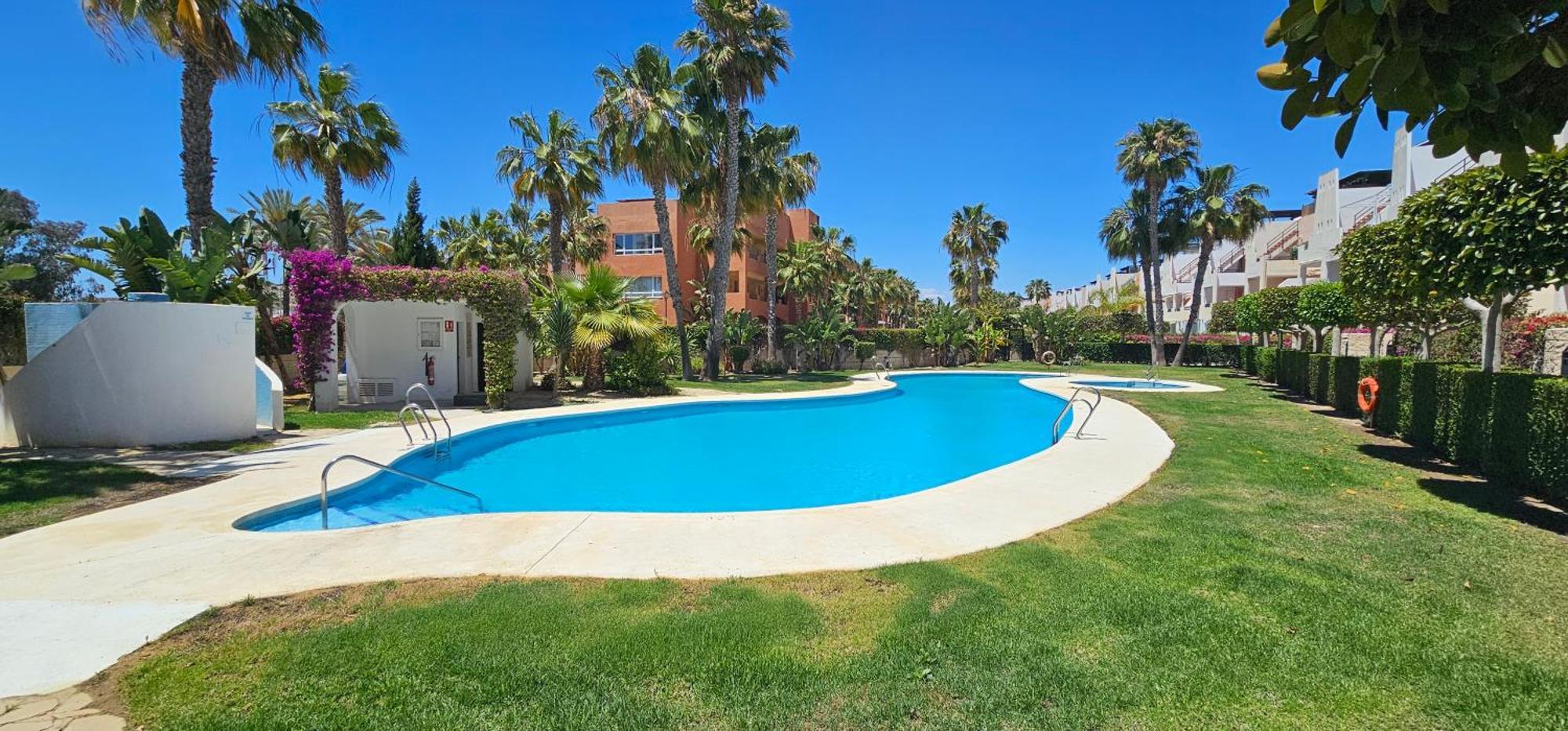 Homes Of Spain, Apartamentos Paraiso Vera Playa, Fatu Hiva, Bajo A Con Piscina Privada En Jardin Privado, Primera Linea De Playa, Wifi Eksteriør billede